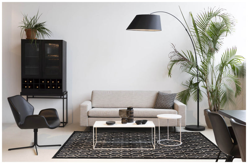 NIKKI ALL BLACK Lounge Sessel Relaxsessel von ZUIVER