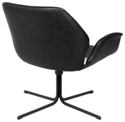 NIKKI ALL BLACK Lounge Sessel Relaxsessel von ZUIVER