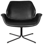 NIKKI ALL BLACK Lounge Sessel Relaxsessel von ZUIVER
