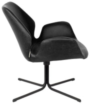 NIKKI ALL BLACK Lounge Sessel Relaxsessel von ZUIVER