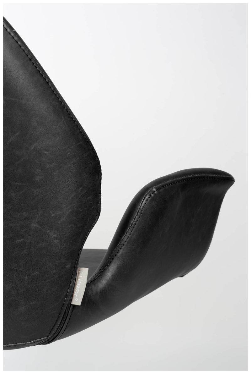 NIKKI ALL BLACK Lounge Sessel Relaxsessel von ZUIVER