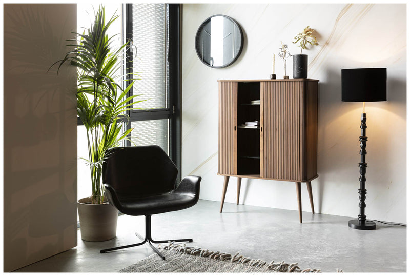 NIKKI ALL BLACK Lounge Sessel Relaxsessel von ZUIVER