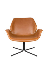 NIKKI ALL BROWN Lounge Sessel Relaxsessel von ZUIVER