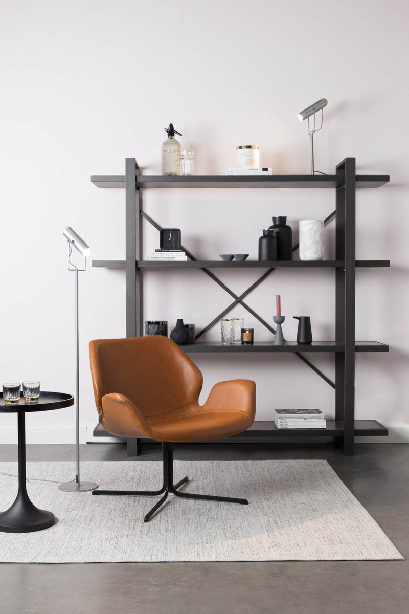 NIKKI ALL BROWN Lounge Sessel Relaxsessel von ZUIVER