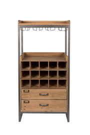 Weinschrank Weinregal EDGAR im Vintage Style