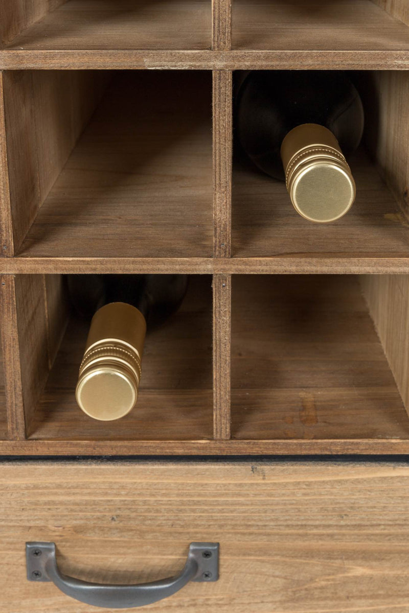 Weinschrank Weinregal EDGAR im Vintage Style
