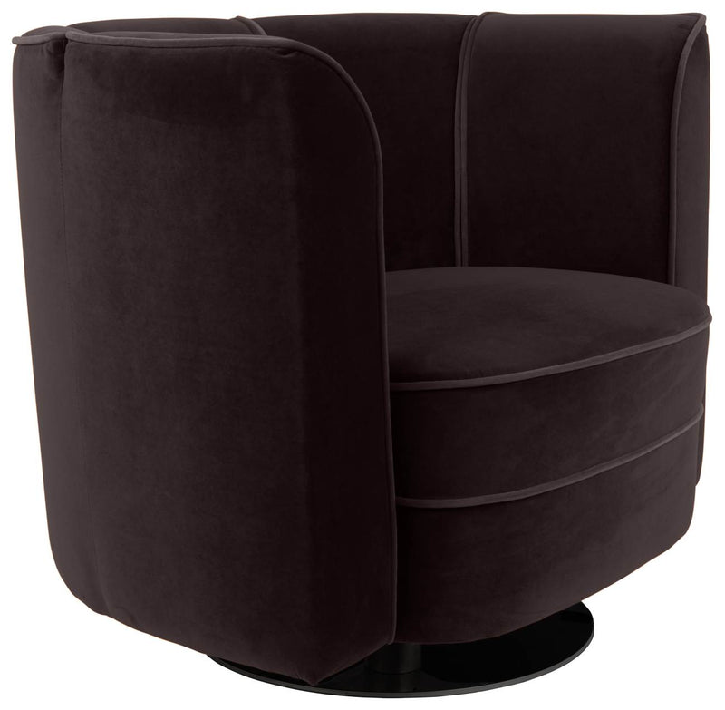 Lounge Sessel FLOWER BLACK von DutchBone