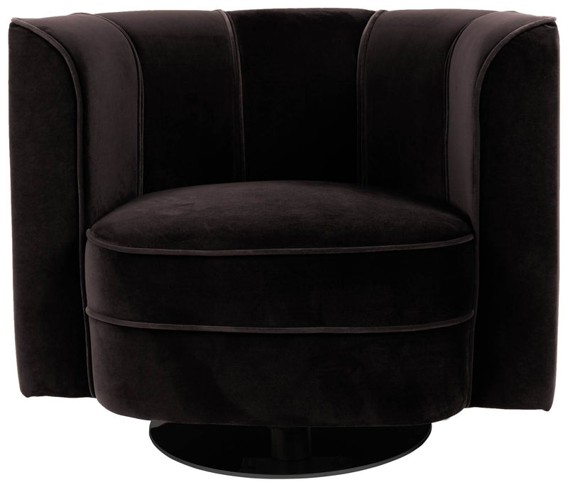 Lounge Sessel FLOWER BLACK von DutchBone