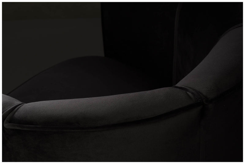 Lounge Sessel FLOWER BLACK von DutchBone