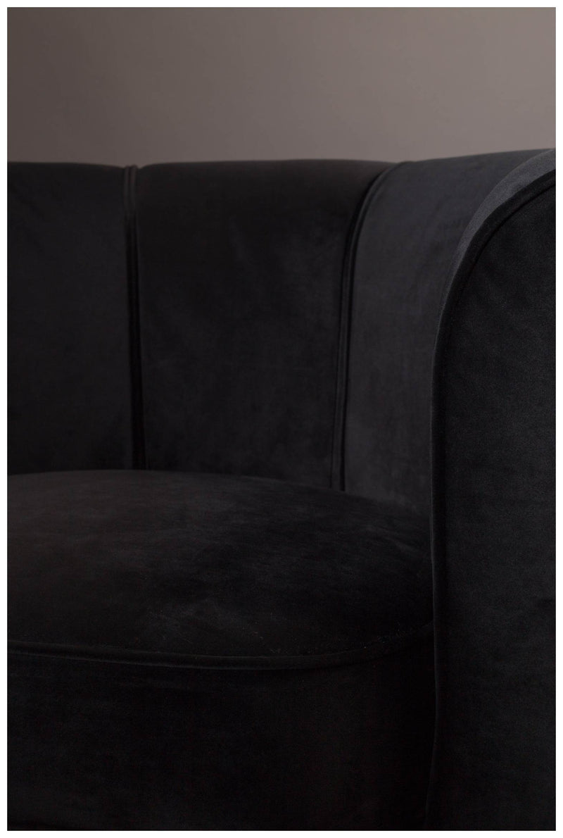 Lounge Sessel FLOWER BLACK von DutchBone
