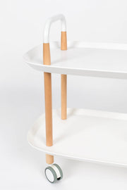 Beistelltisch TROLLEY CRUISER WHITE