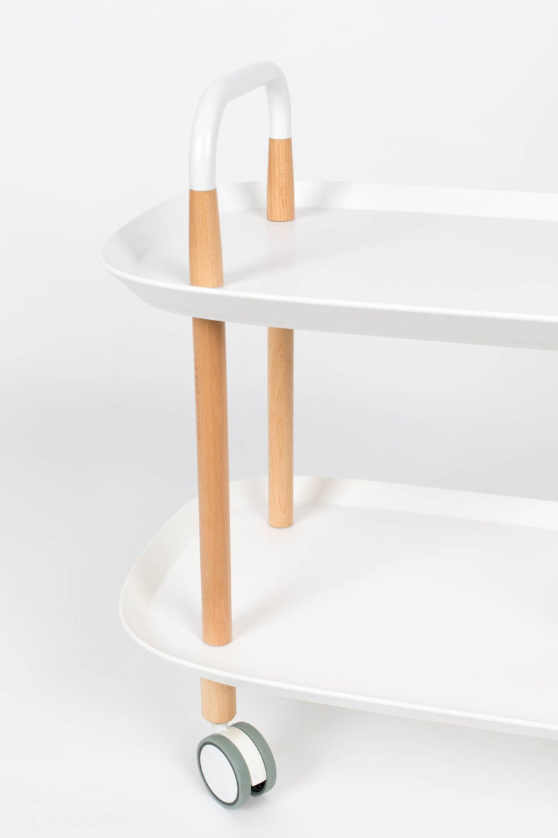 Beistelltisch TROLLEY CRUISER WHITE