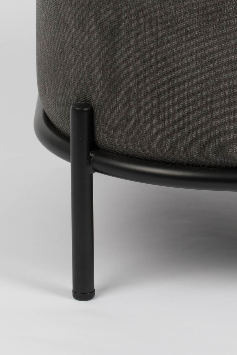 Sofa Couch POLLY GREY 2-Sitzer