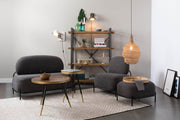 Sofa Couch POLLY GREY 2-Sitzer