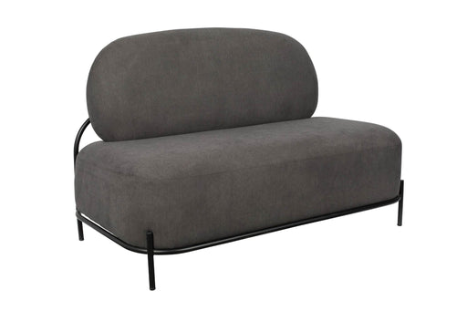 Sofa Couch POLLY GREY 2-Sitzer