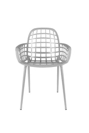 Stuhl Gartenstuhl ALBERT Aluminium Grau von ZUIVER