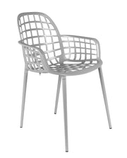 Stuhl Gartenstuhl ALBERT Aluminium Grau von ZUIVER