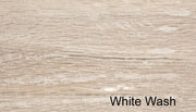 Bank New York - 200 x 35 cm Platte aus alter Balkeneiche White Wash