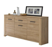Sideboard HAVANNA 3 Türen 1 Schublade Optik Alteiche von Forte