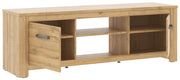 Wohnzimmerschrank HAVANNA Alt-Eiche Wohnwand 4-tlg. von Forte