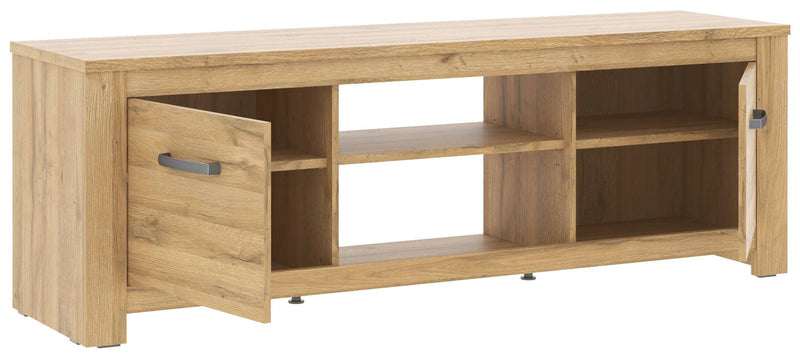 Wohnzimmerschrank HAVANNA Alt-Eiche Wohnwand 4-tlg. von Forte