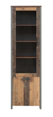 Wohnwand CLIF Wohnzimmerschrank Old Wood Vintage 4-tlg. von Forte