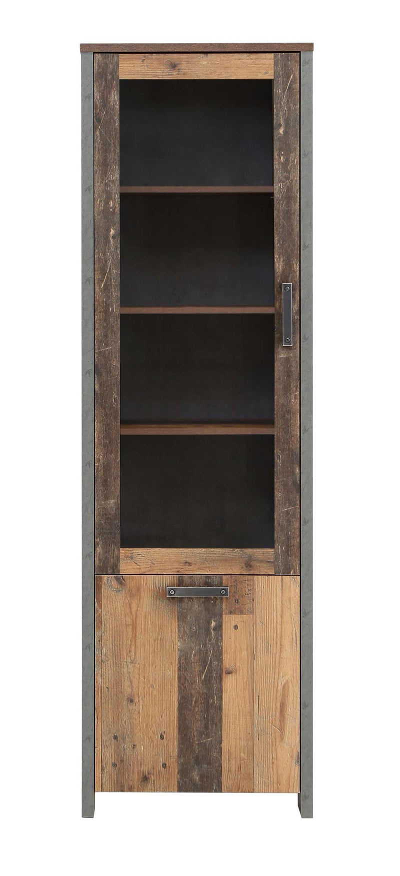 Wohnwand CLIF Wohnzimmerschrank Old Wood Vintage 4-tlg. von Forte