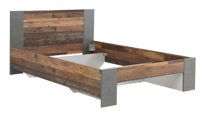Jugendzimmer CLIF Komplettset 8-tlg. Optik Old Wood Vintage von Forte