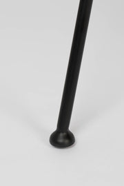 Lounge Sessel FESTON Kunstleder Schwarz von ZUIVER 