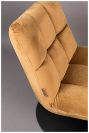 Lounge Sessel BAR VELVET GOLDEN BROWN von DutchBone