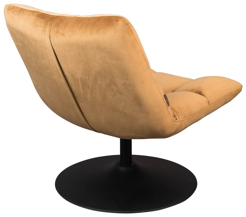 Lounge Sessel BAR VELVET GOLDEN BROWN von DutchBone