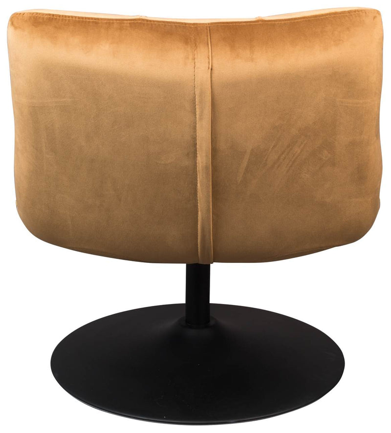 Lounge Sessel BAR VELVET GOLDEN BROWN von DutchBone