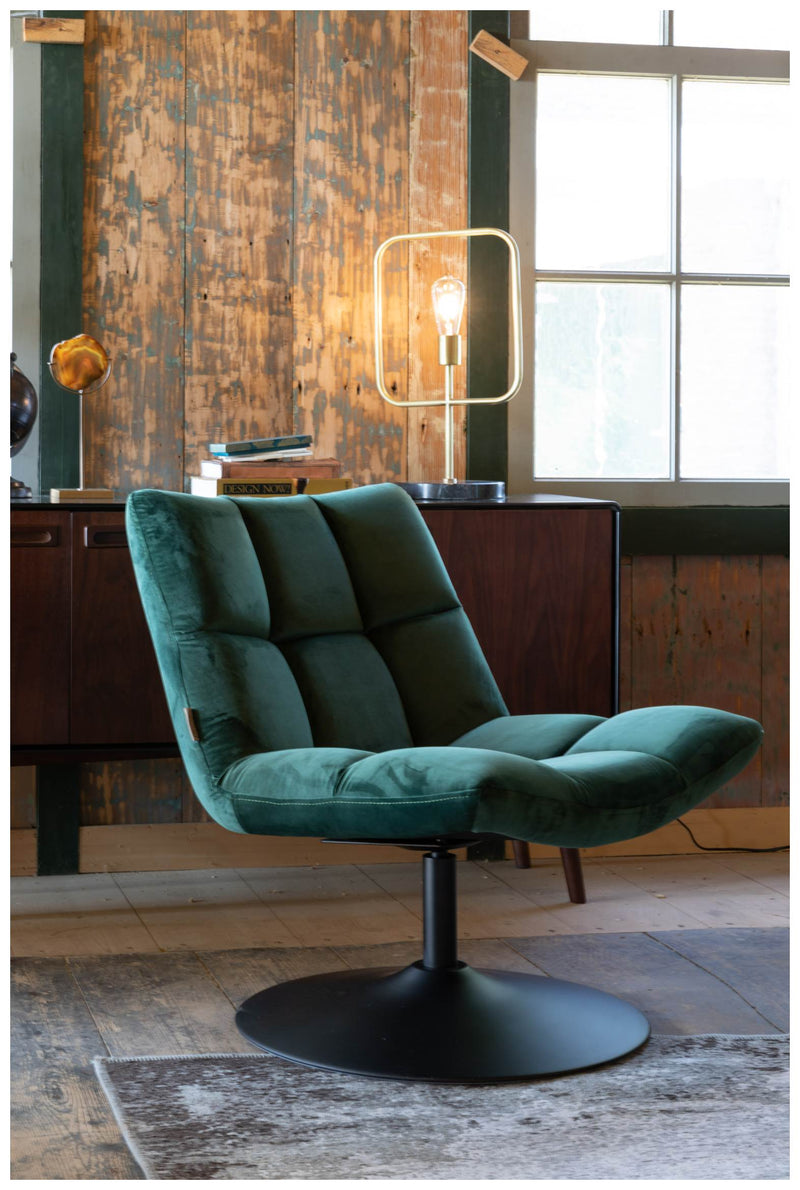 Lounge Sessel BAR VELVET GREEN von DutchBone