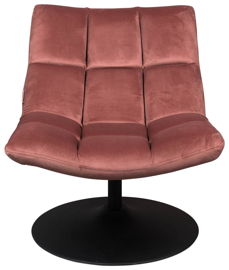 Lounge Sessel BAR VELVET OLD PINK von DutchBone