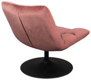 Lounge Sessel BAR VELVET OLD PINK von DutchBone