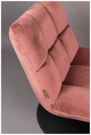 Lounge Sessel BAR VELVET OLD PINK von DutchBone