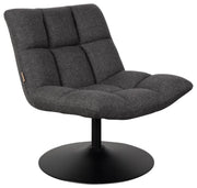 Lounge Sessel BAR Stoff Dunkelgrau von DutchBone