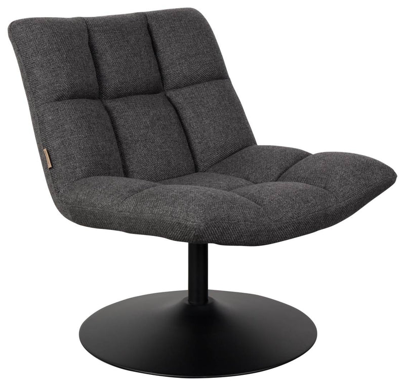Lounge Sessel BAR Stoff Dunkelgrau von DutchBone