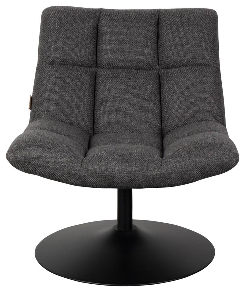 Lounge Sessel BAR Stoff Dunkelgrau von DutchBone