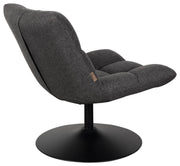 Lounge Sessel BAR Stoff Dunkelgrau von DutchBone