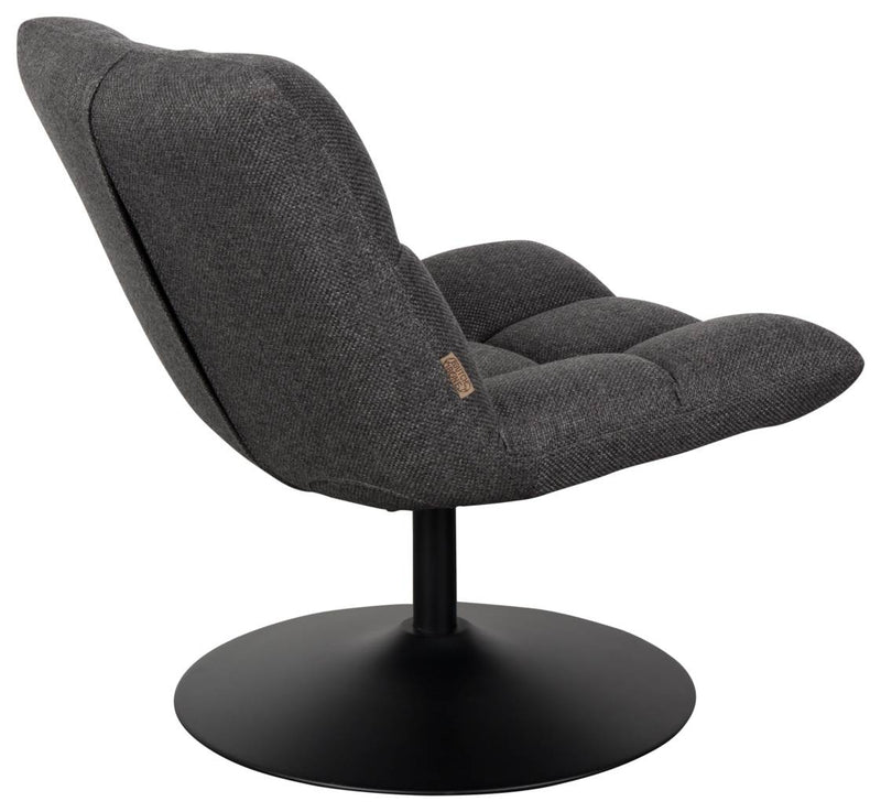 Lounge Sessel BAR Stoff Dunkelgrau von DutchBone