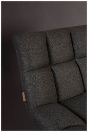 Lounge Sessel BAR Stoff Dunkelgrau von DutchBone