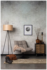 Lounge Sessel BAR Stoff Hellgrau von DutchBone