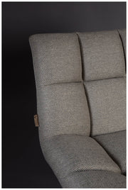 Lounge Sessel BAR Stoff Hellgrau von DutchBone