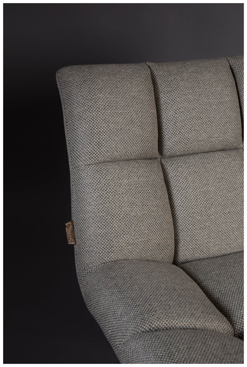 Lounge Sessel BAR Stoff Hellgrau von DutchBone