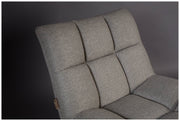 Lounge Sessel BAR Stoff Hellgrau von DutchBone