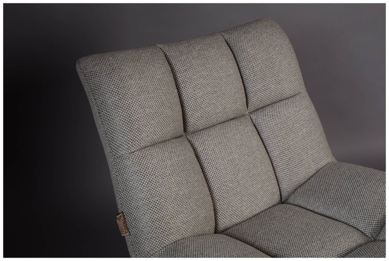 Lounge Sessel BAR Stoff Hellgrau von DutchBone