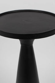 Beistelltisch FLOSS BLACK von Zuiver aus Aluminiumguss 