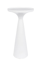 Beistelltisch FLOSS WHITE von Zuiver aus Aluminiumguss 