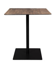 Bistrotisch BRAZA SQUARE BROWN von DUTCHBONE Platte recycelte Eiche